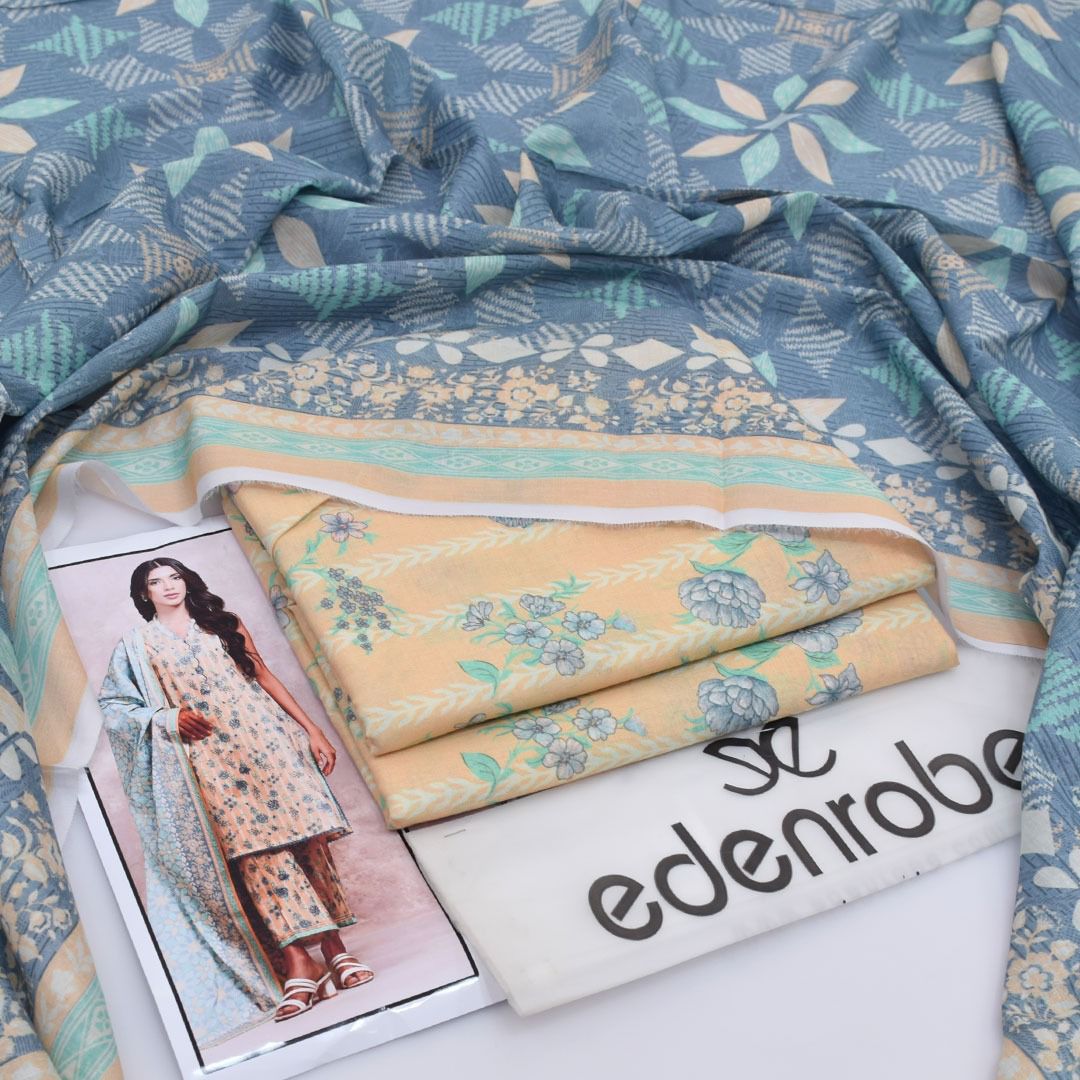 Digital Printed Lawn Shirt & Trouser With Digital Printed Lawn Dupatta 6 Digital Printed Lawn Shirt & Trouser With Digital Printed Lawn Dupatta - Image 6
